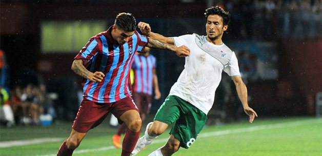 Bursaspor-Trabzonspor maçı kıran karana. 3-3